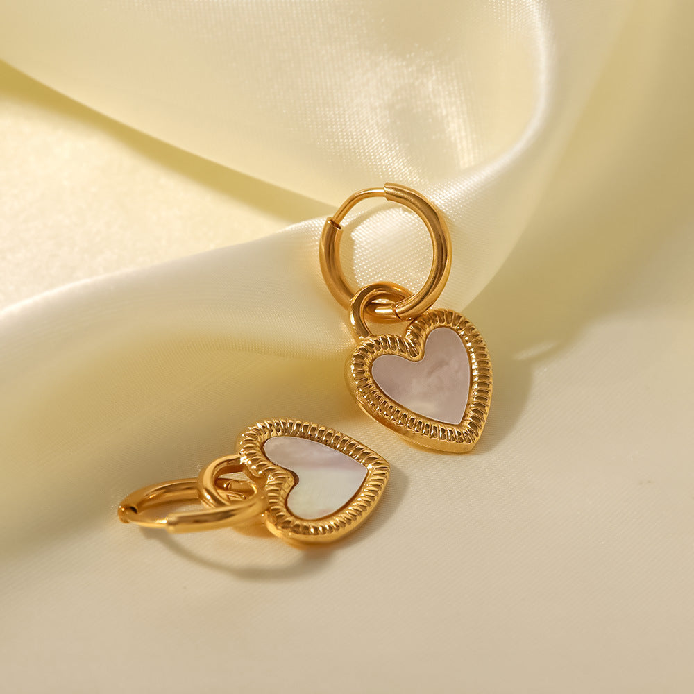 Amour Earrings 18K Gold Plated Artshiney