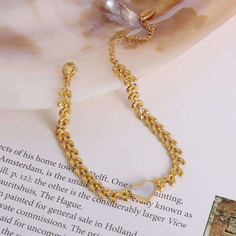 Aphrodite Bracelet 18K Gold Plated Artshiney